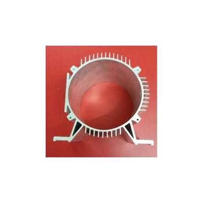 廠家直銷(xiāo)大型鋁材電機(jī)外殼 大截面鋁型材外殼定做