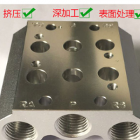 鋁合金型材多少錢一噸 來圖來樣鋁型材擠壓與cnc加工廠家亮銀