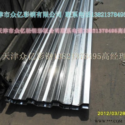 供應(yīng)天津v750樓承板 承重板 彩鋼板 瓦楞板