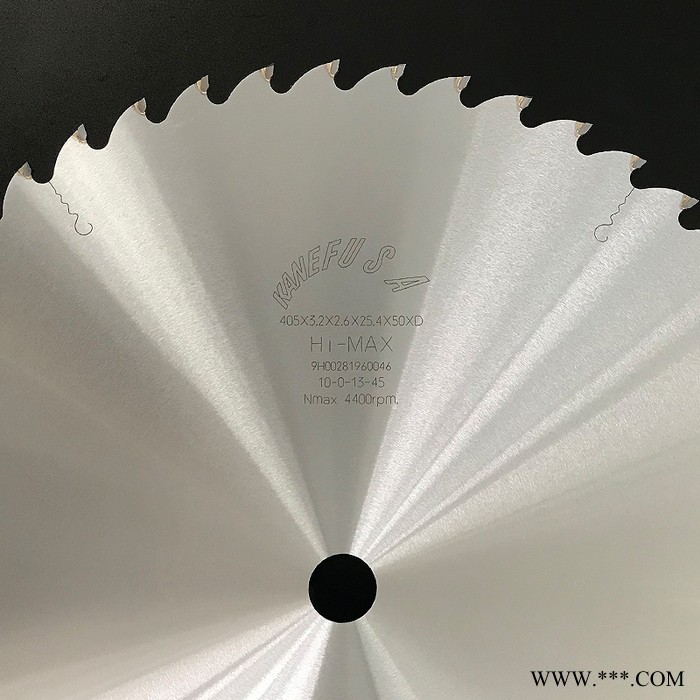 兼房鋸片 鋁棒鋸片 鋁板鋸片 鋁錠鋸片 厚壁鋁材鋸片 405*3.2*2.6*25.4*50*D