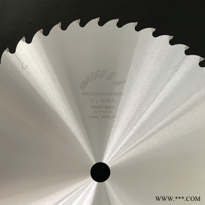 兼房鋸片 鋁棒鋸片 鋁板鋸片 鋁錠鋸片 厚壁鋁材鋸片 405*3.2*2.6*25.4*50*D