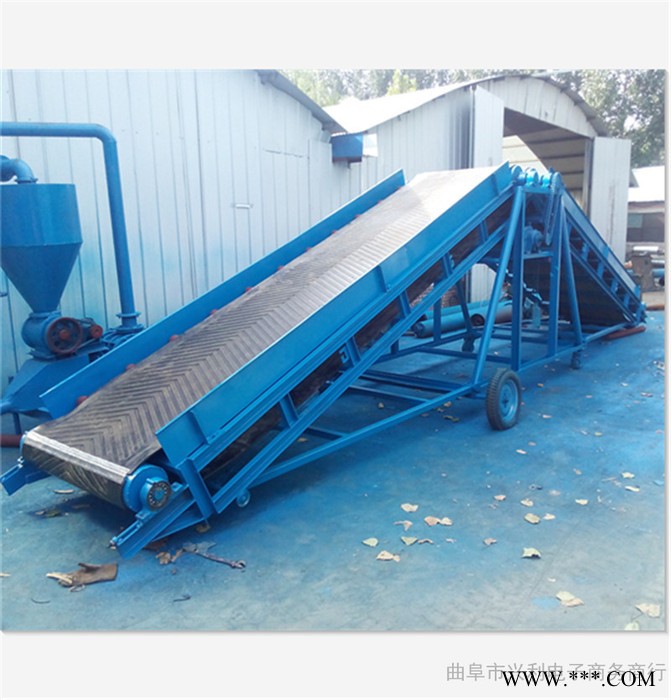 雙層皮帶輸送機(jī) 車(chē)間鋁型材輸送機(jī) 袋裝物料輸送機(jī) 徐