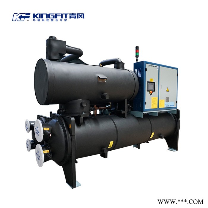 浙江青風 鋁型材工業(yè)冷水機 硬質(zhì)氧化專用高溫熱泵螺桿熱泵機組