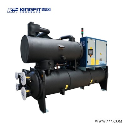 浙江青風 鋁型材工業(yè)冷水機 硬質(zhì)氧化專用高溫熱泵螺桿熱泵機組