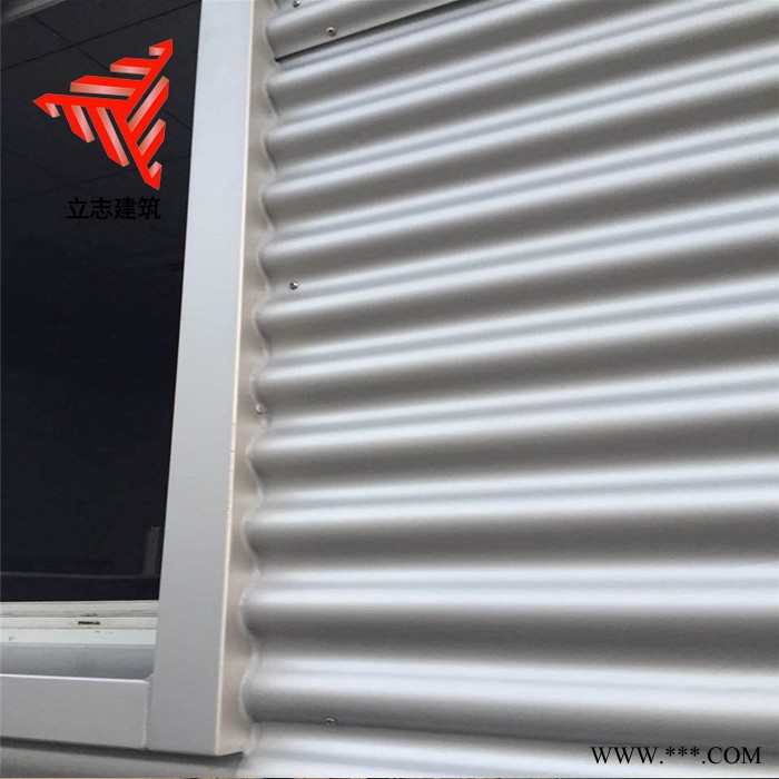 外墻裝飾鋁板 汽車4S店780型金屬墻面波紋板 鋁鎂錳墻面波浪板