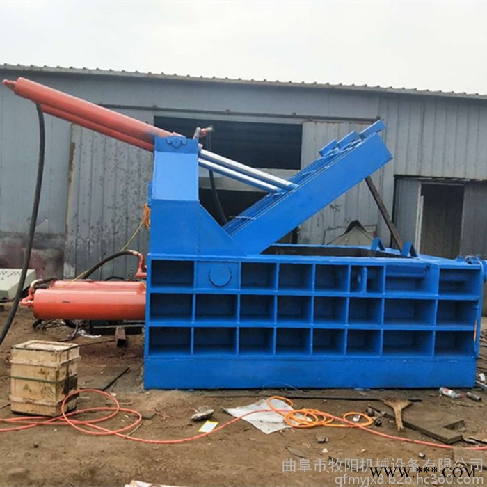 廢鋼金屬液壓壓塊機(jī) 臥式液壓鋁板壓塊機(jī) **廢鐵銷廢鋁壓塊機(jī)