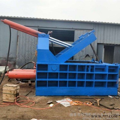 廢鋼金屬液壓壓塊機(jī) 臥式液壓鋁板壓塊機(jī) **廢鐵銷廢鋁壓塊機(jī)