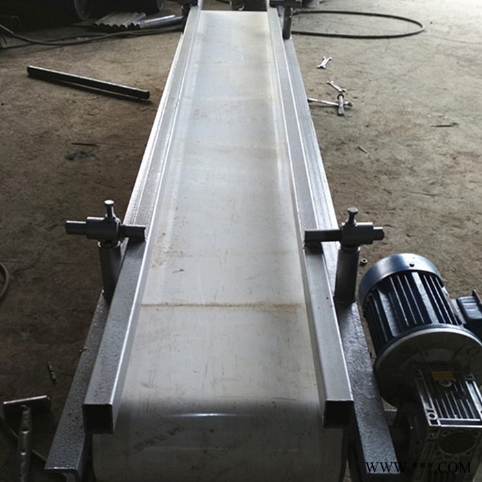 興運輕盈鋁型材輸送機 pvc輸送機小型傳送耐磨皮帶機