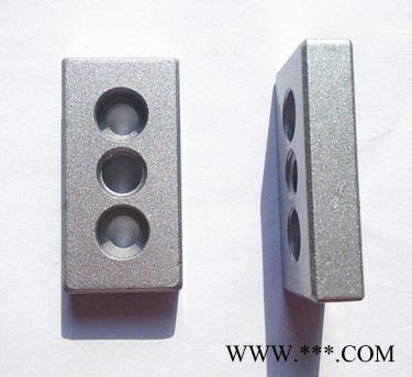 端面連接鋁型材連接板工業(yè)鋁型材配件鋁型材腳輪連接件連接板3060