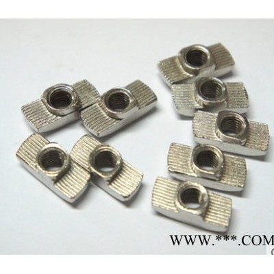 【特價】 工業(yè)鋁型材歐標(biāo)40T型螺母M8 后置螺母40M8T型  T型螺母