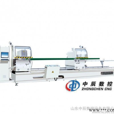 鋁門窗型材幕墻型材工業(yè)數(shù)控任意角雙頭切割鋸 鋁型材切割機(jī)