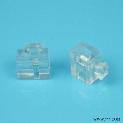 直銷工業(yè)鋁型材配件透明間隔連接塊流水線工作臺連接件