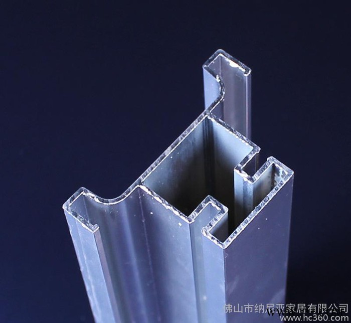 新款立柜門鋁合金免拉手 櫥柜隱藏門拉手 生產(chǎn)深加工立柜鋁材