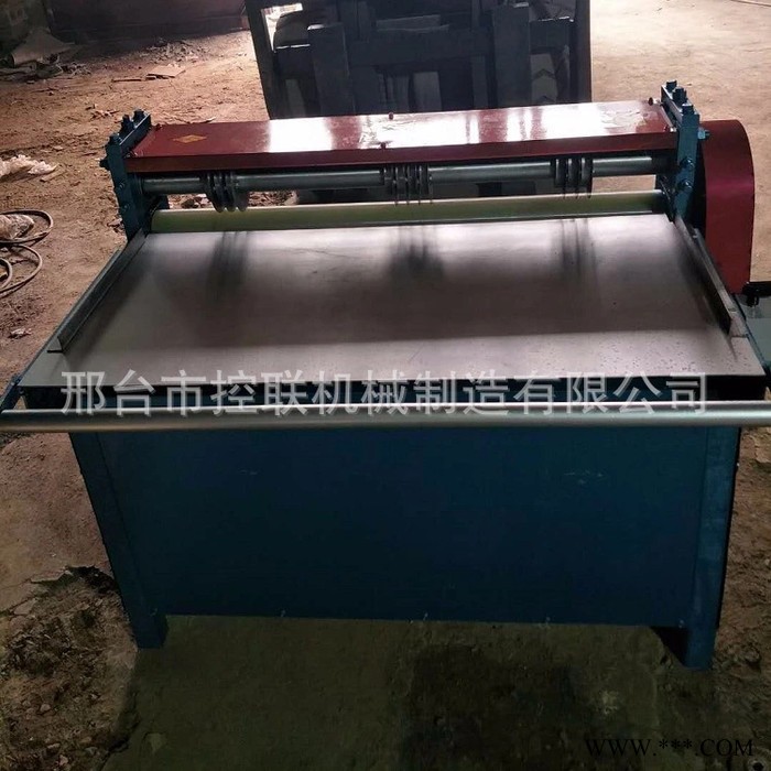 條紋橡膠分切機 紅色海綿發(fā)泡硅膠板分切機 縱切機