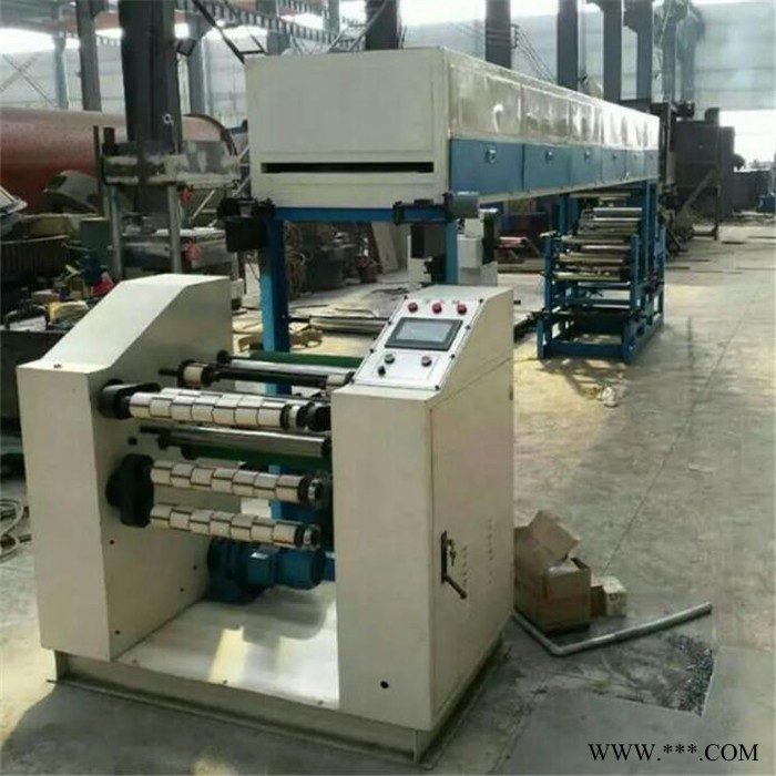 透明彩色膠帶機(jī) 封箱膠帶機(jī)設(shè)備 牛皮紙涂布機(jī) 500型分切機(jī)