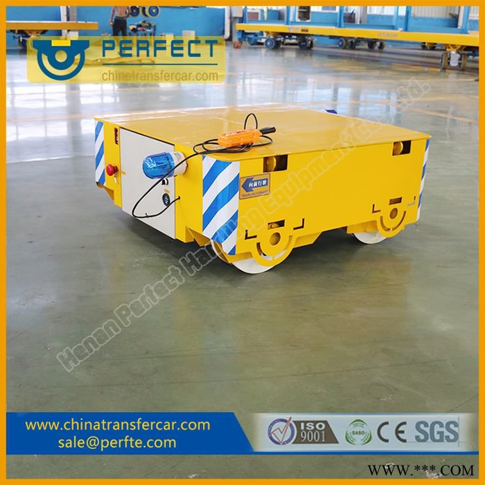 新鄉(xiāng)帕菲特搬運(yùn)長型梁軌道平車 電鍍用電動(dòng)軌道平板車 石材搬運(yùn)地軌車定制