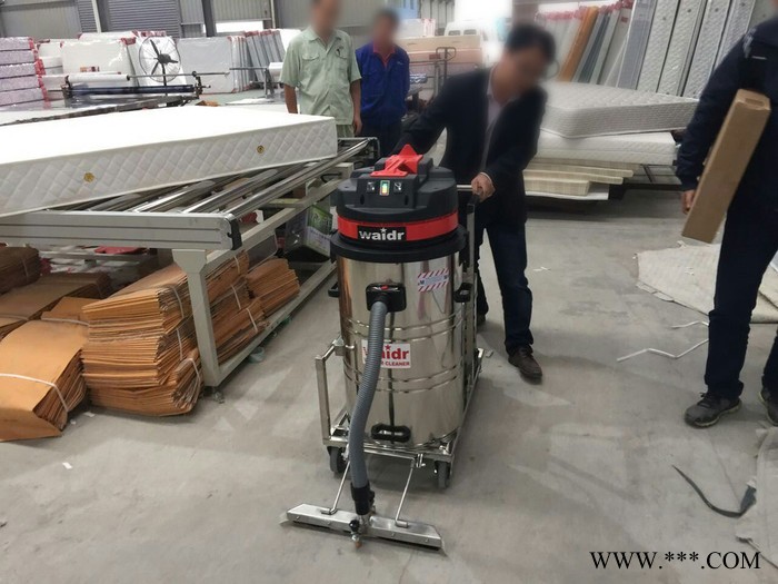威德爾WD-80P 電瓶式吸塵器充電推車式吸灰塵鋁粉工業(yè)吸塵器 干濕兩用