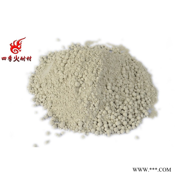 氧化鋁空心球澆注料，四季火耐材澆注料，機(jī)械強(qiáng)度高，超高溫窯爐澆注料專用