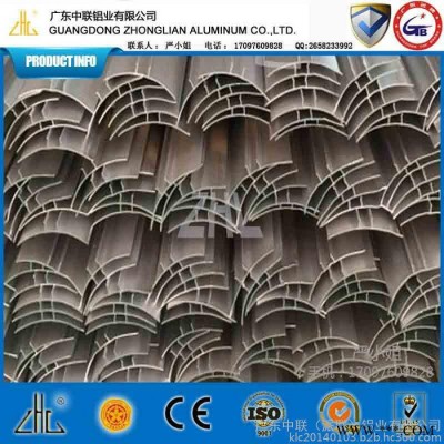 **鋁材企業(yè)  0.85mm厚內(nèi)圓弧鋁材 陽極氧化表面處理 可定制加工