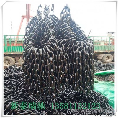 源頭廠家現(xiàn)貨直供40T高強度圓環(huán)鏈條 礦用淬火熱處理提升鏈條輸送鏈條