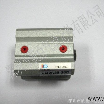 直銷 現(xiàn)貨  硬質陽極氧化 薄型氣缸CQ2A25-25D