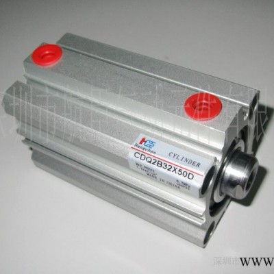 直銷 現(xiàn)貨 硬質(zhì)陽極氧化 薄型氣缸  CDQ2B32*50D