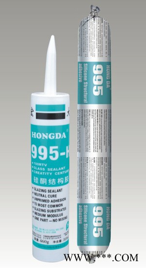 創(chuàng)世紀(jì)995中性結(jié)構(gòu)膠玻璃膠硅酮膠中性玻璃膠防水防霉密封膠一箱
