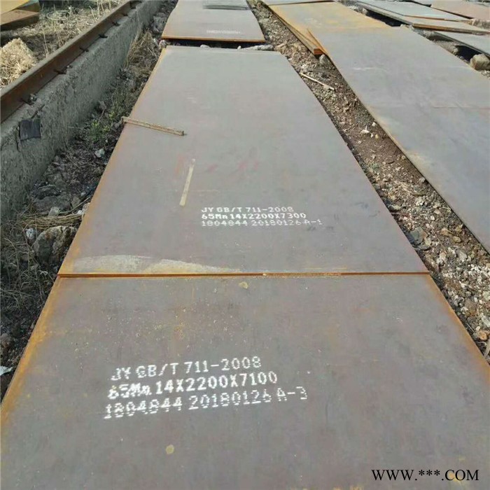 現(xiàn)貨65Mn彈簧鋼板 65mn鋼板割圓加工 熱處理 淬火65mn鋼板 吉興鋼鐵