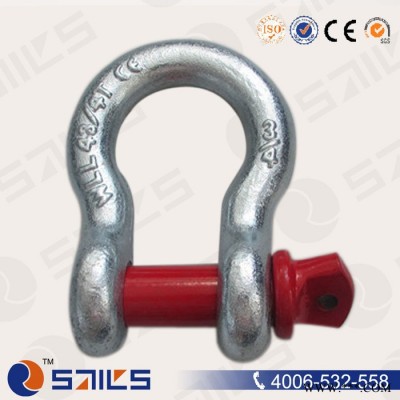 美式模鍛卸扣G-209 熱處理 破斷六倍 規(guī)格齊全 交期短