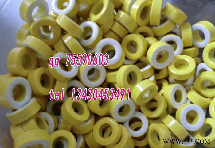 黃白環(huán)鐵粉芯T68-26磁環(huán)采購定制 線圈電感變壓器（天視威科技）