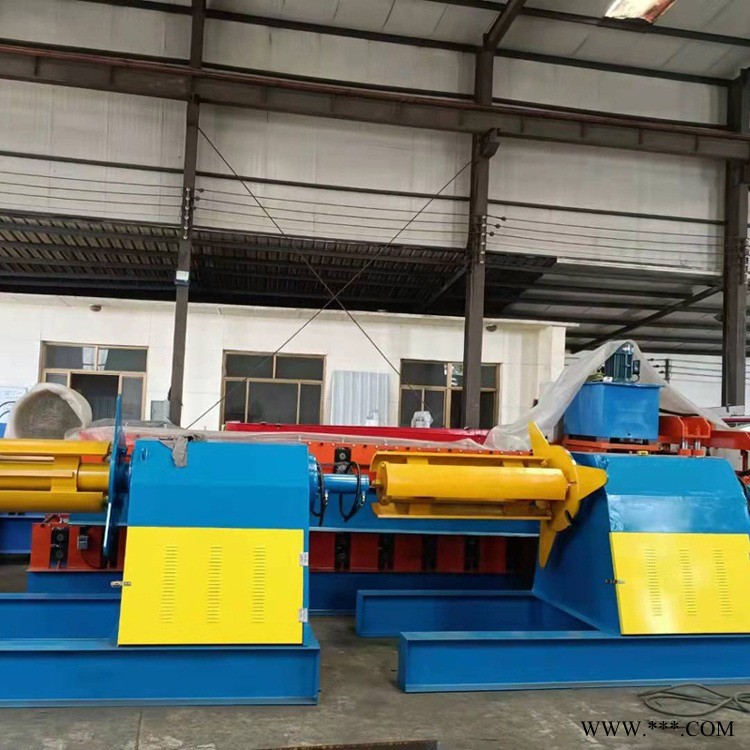 10噸陽光板收卷機 鋁板放卷機 金亞 彩鋼板液壓開卷機