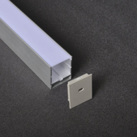 led線條燈鋁槽 軟燈帶用鋁槽 底座安裝 3541