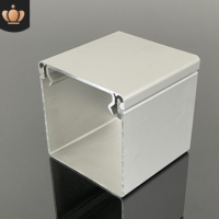 工業(yè)鋁型材廠家直供銀白噴砂大氧化精加工免費拿樣8080鋁合金線槽