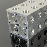 工業(yè)鋁型材廠家直供開模定制銀白大氧化CNC精加工免費拿樣鋁型材